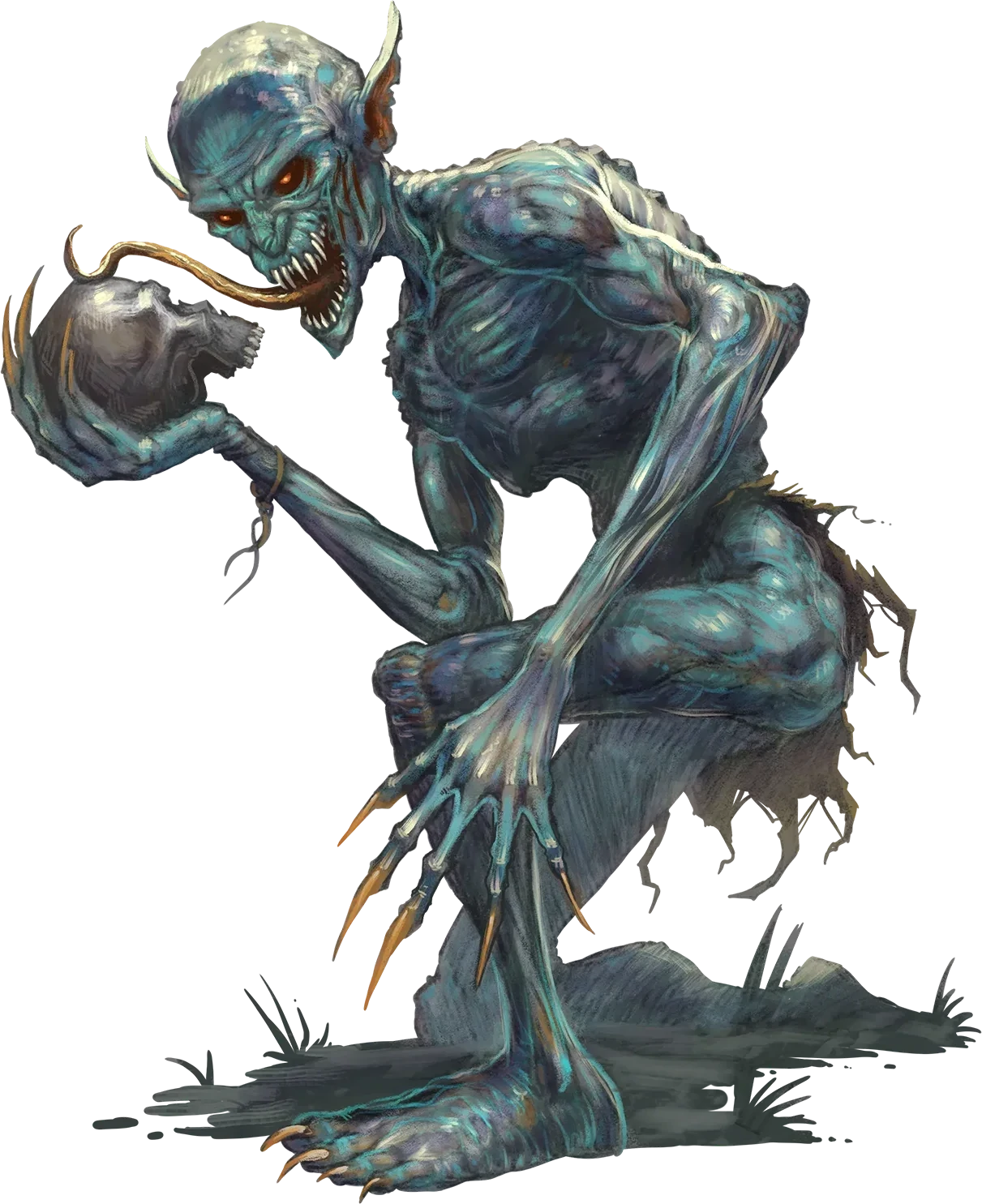 monster-ghoul portrait